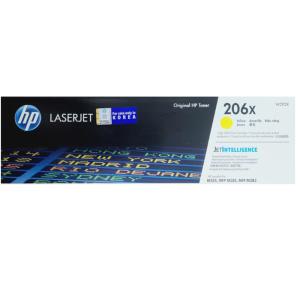 HP 정품 NO.206X W2112X 노랑대용량 M255nw M283fdw M282nw M283fdn 토너