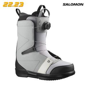 2223 SALOMON FACTION BOA SNOWBOARD BOOTS - Grey Black White (살로몬 팩션 보아 스노우보드 부츠)