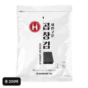 세번 구운 곱창김 200매(10매X20봉)