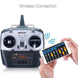 Radiolink RC 라디오 송신기 및 리시버 R8EF 듀얼 스틱 리모컨 비행기 보트 자동차 로봇용 T8FB 2.4GHz 8