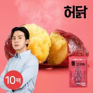 [허닭] 허닭ON 실온 달콤한 통 고구마 100g 10팩