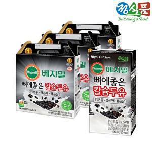 [베지밀]베지밀 뼈에좋은 칼슘 두유 검은콩깨쌀 190mlx48팩