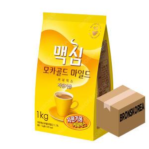 동서 맥심 모카골드 마일드 커피믹스 1kg X 10개 자판기용