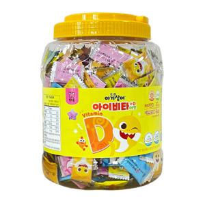 핑크퐁 아기상어 아이비타 D+ 아연 500정