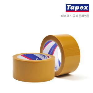 [테이팩스] OPP테이프(황색) 50mm x 50M 50개 1BOX