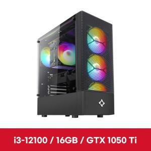 [레드빗]이엠텍 레드빗 HOME - I3O101 (i3-12100 / GTX 1050 Ti / 16GB / NVMe 500GB)