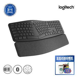 로지텍 코리아 Ergo K860 인체공학 무선 블루투스 버티컬 키보드