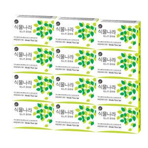 식물나라 비누 히노끼 퓨어바 100g x12개