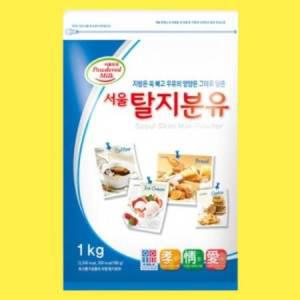 서울우유 서울 탈지분유 1kg 3개입 우유 음료 분말