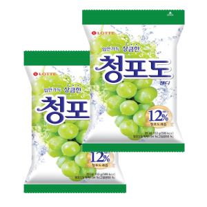 롯데 청포도캔 153g x 2