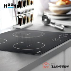 하츠 EC-360CTS 3구 하이라이트 전기레인지 빌트인 매립형 전기렌지 쿡탑