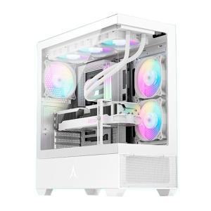 가이드컴 AQUA-AG504 7500F RTX4060 게이밍 조립PC 컴퓨터 본체 데스크탑 화이트