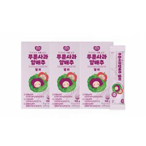 푸룬사과양배추 젤리 3박스(15g x 30포)