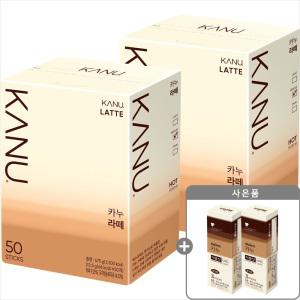 [중복쿠폰5000원]카누라떼50Tx2개+더블샷라떼6T