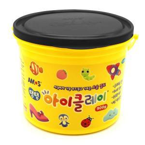 탱탱아이클레이 900g 버킷 검정색