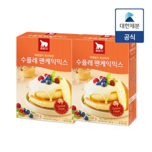 [대한제분] 곰표 수플레 팬케익믹스 420g x2개