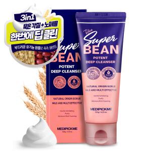 메디픽미 라이스 슈퍼빈 포텐 딥 클렌저 120g / 각질개선 모공관리 블렉헤드 피지조절