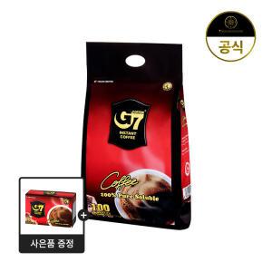 G7 퓨어블랙 2g 100개입 / 베트남 원두 커피 다크 아메리카노