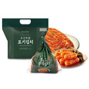 [피코크] 조선호텔 포기김치 4kg + 총각김치 1.5kg