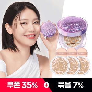 [쿠폰35%+묶음7%] 에이지투웨니스 샤이닝드롭 오리지날 팩트 케이스+리필3개