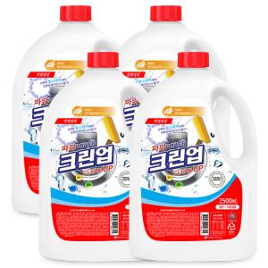 크린업 일반 드럼 겸용 액체세제 2.5L x 4개