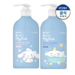 키즈 프레쉬 산리오 샴푸+워시 500ml (시나모롤)