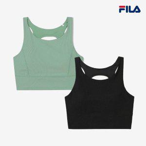 [휠라](광주신세계)[FILA] FIT 여성 기본 골지 브라탑 2종 택 1 (FS2ITE3251F_SKU)