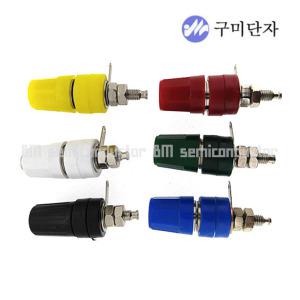 구미단자 팔각바나나잭 플러그 바인딩 포스트 TB-301 TB-302 6색상 팔각잭 단자잭