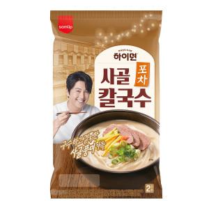 삼립 하이면 포차 사골 칼국수 366g