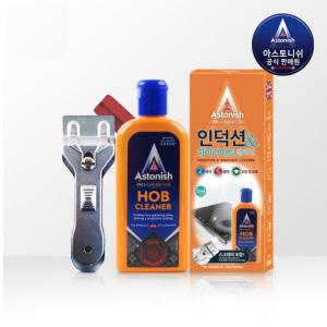 아스토니쉬 HOB 인덕션 하이라이트 클리너 235ml+스크래퍼 주방세제 세정재