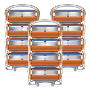 [호환] 질레트 호환날 고급 5중날 교체 리필 면도날 12개 (3팩x4개입)
