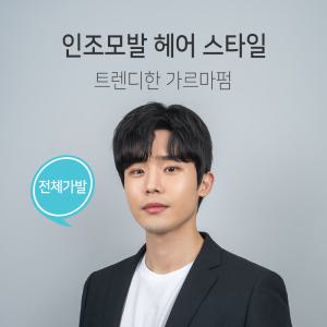 애즈 가르마펌 ABC전체가발 트렌디한 남자 패션가발