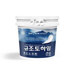 규조토하임페인트 5kg 곰팡이 방지페인트 항균 습도조절 단열효과 새집증후군 방지