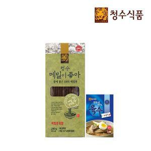 [NS홈쇼핑]청수 메밀이 좋아 비빔냉면 280g + 육수 300g[32374197]