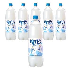 롯데칠성 밀키스 1.5L 6개