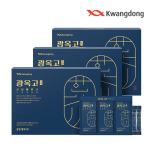 광동제약 광옥고스틱 산삼배양근 3박스(10g x 30포) + 쇼핑백 선물세트