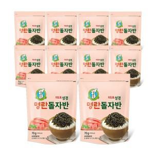 [G] [성경김본사] 명란 돌자반 70g x 10봉