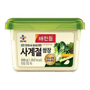 해찬들 사계절 쌈장 500g x 20개 (한박스)