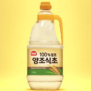 살림템 양조식초 1.8L 8개 장아찌 초무침 세트