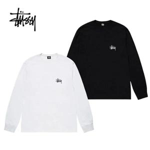 [Stussy] 스투시 베이직 로고 롱 슬리브 티셔츠