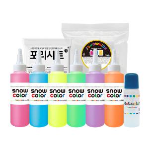 [SNOWKIDS] 찍기놀이세트 스노우물감140ml 4종세트/유아물감