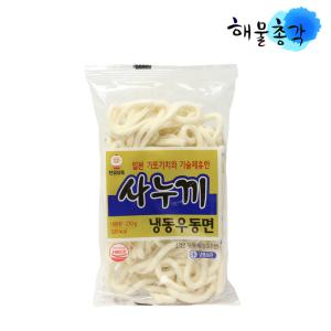 사누끼 냉동 우동면 230g 1인식 천일식품 쯔유 소스