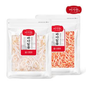 [어가찬] 부드러운 진미채 400g 1kg / 백진미 홍진미