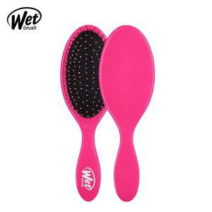 [ 브러쉬]wet brush 오리지널 디탱글러 핑크 헤어브러쉬 드라이 빗 극손상모 두피 마사지