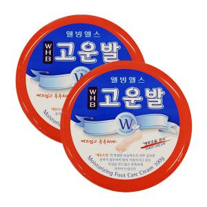 1 + 1 웰빙헬스 WHB 고운발 크림 풋크림 2개