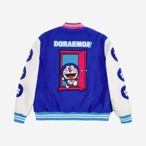 반디 더 핑크 x 도라에몽 바시티 자켓 Vandy The Pink x Doraemon Varsity Jacket