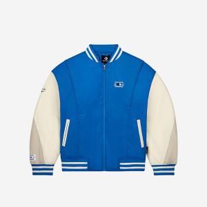 컨버스 x 아더에러 쉐입스 바시티 자켓 코발트 Converse x Ader Error Shapes Varsity Jacket Cobalt