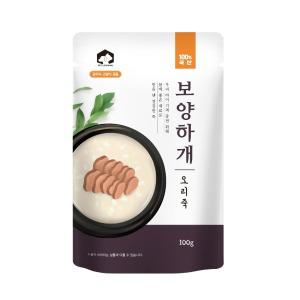 보양하개 오리죽 100g 강아지 보양식 보양죽