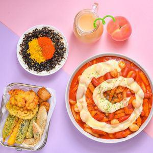 떡볶이+날치알주먹밥+모둠튀김 세트