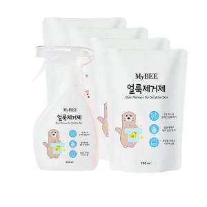 마이비 얼룩제거제 용기 330ml 1개+리필 300ml 4팩